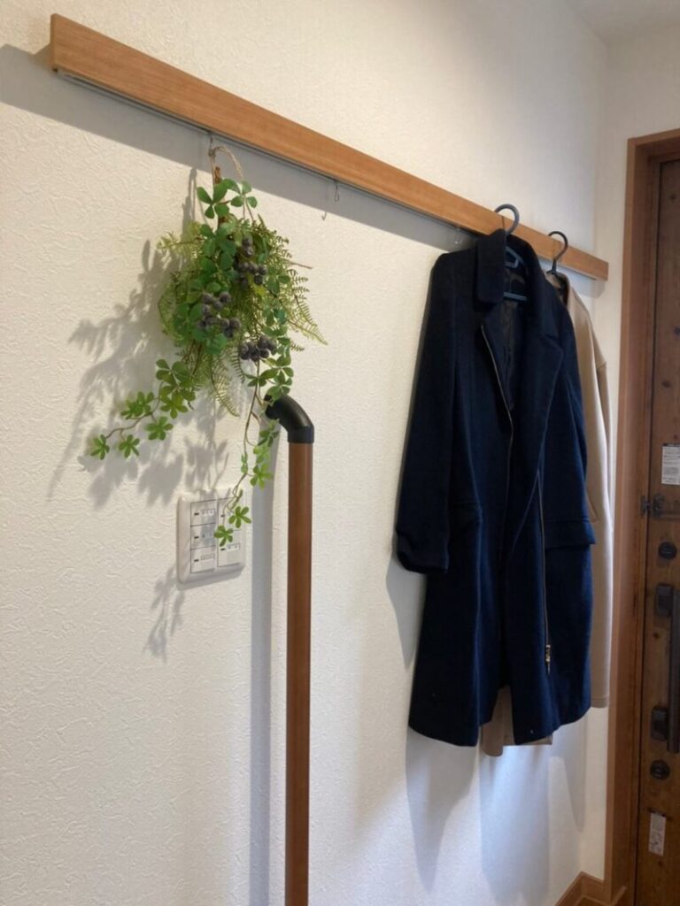花粉のついている上着は、玄関で脱いで部屋に持ち込まない